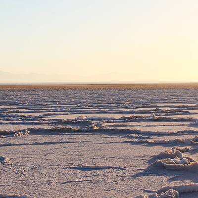  دریاچه کفه نمک سیرجان